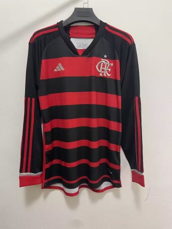 Customize name and number Long sleeve 24-25 Flamengo home