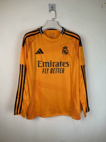 Customize name and number Long sleeve 24-25 Real Madrid away