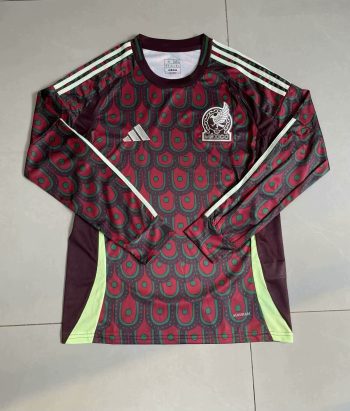 Customize name and number Long sleeve Mexico 2024 home