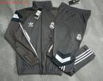 Long zip Real Madrid Dark Grey Retro -Real Madrid