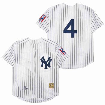 Lou Gehrig New York Yankees Jersey Mitchell & Ness white men women youth size S-6XL