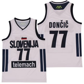 Luka Stitch Euro  Basketball Jersey #77 DONCIC  Hip Hop jerseyStitched Letters and Numbers MEN WOMEN YOUTH S-6XL SIZE
