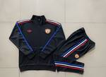 2024-25 Manchester United Black (Trefoil) -Manchester United Soccer training uniform youth size S-3XL