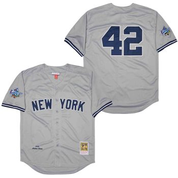 Mariano Rivera New York Yankees Mitchell & Ness retro gray men women youth size S-6XL