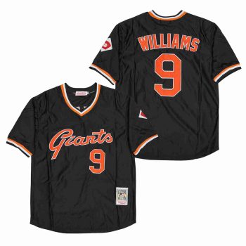 Matt Williams San Francisco Giants Jersey Mitchell & Ness black retro men women youth size S-6XL
