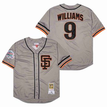 Matt Williams San Francisco Giants Jersey Mitchell & Ness grey men women youth size S-6XL
