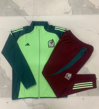 2024-25 Mexico Light green -Mexico Soccer training uniform youth size S-3XL