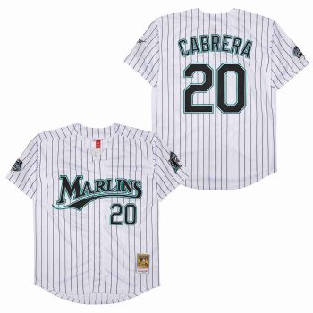 Miguel Cabrera Florida Marlins Jersey Mitchell & Ness men women youth size S-6XL
