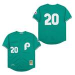 Mike Schmidt Philadelphia Phillies Jersey Mitchell & Ness green men women youth size S-6XL