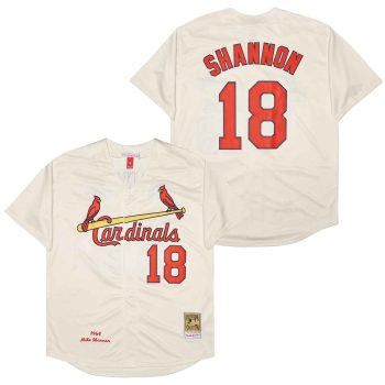 Mike Shannon St. Louis Cardinals 1964 Mitchell & Ness men women youth size S-6XL