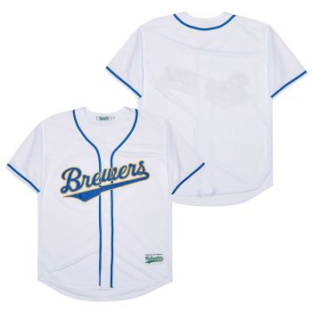 No name No number Milwaukee Brewers Jersey Mitchell & Ness men women youth size S-6XL