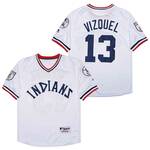 Omar Vizquel Cleveland Indians Jersey Majestic men women youth size S-6XL