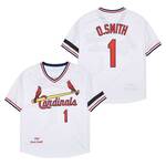 Ozzie Smith St. Louis Cardinals Jersey Mitchell & Ness white men women youth size S-6XL