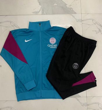 2024-25 Paris Lake Blue -Paris Soccer training uniform youth size S-3XL