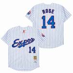 Pete Rose 1982 Montreal Expos retro baseball jersey