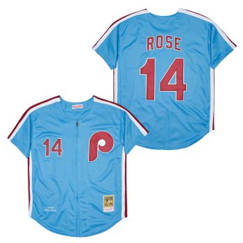 Pete Rose Philadelphia Phillies Jersey Mitchell & Ness men women youth size S-6XL