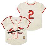 Red Schoendienst St. Louis Cardinals Jersey 1946 Mitchell & Ness men women youth size S-6XL