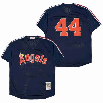 Reggie Jackson California Angels Anaheim Jersey navy men women youth size S-6XL