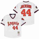 Reggie Jackson California Angels Anaheim Jersey white