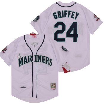 Retro Baseball Jerseys Ken Griffey Jr. Marlins Throwback 1995 men women youth size S-6XL