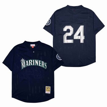 Retro Baseball Jerseys Ken Griffey Jr. Marlins Throwback black men women youth size S-6XL
