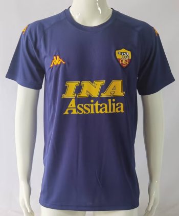 Retro Roma 00-01 away Custom name and number