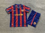 Retro children’s wear Barcelona 09-10 home