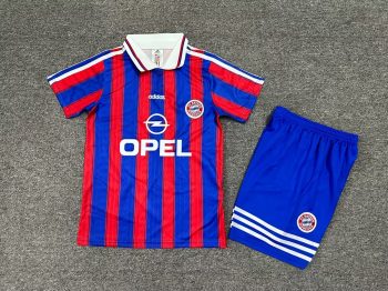 Retro children's wear Bayern 95-97 home customize name and number