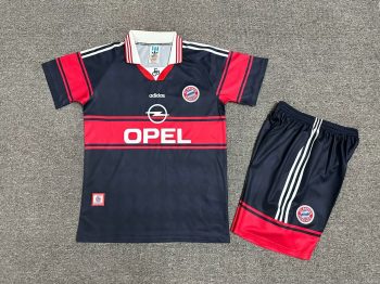 Retro children's wear Bayern 97-98 home customize name and number