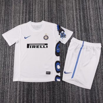 Retro children's wear Inter 09-10 away customize name and number