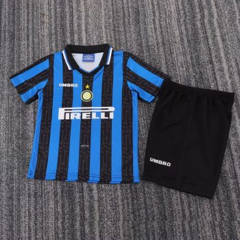 Retro children's wear Inter 97-98 home customize name and number