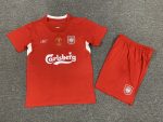 Retro children's wear Liverpool 04-05 home customize name and number