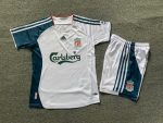 Retro children's wear Liverpool 06-07 away customize name and number