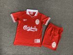 Retro children's wear Liverpool 96-97 home customize name and number