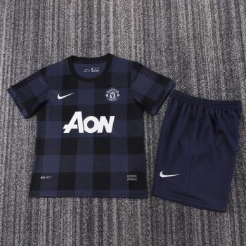 Retro children's wear Manchester United 13-14 away customize name and number