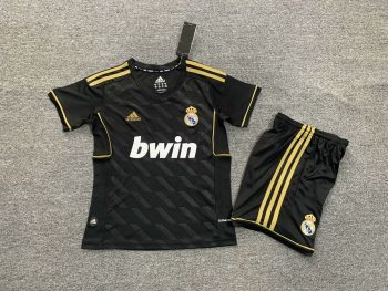 Retro children's wear Real Madrid 11-12 away2 customize name and number