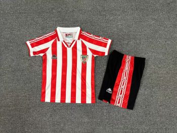 Retro kids' wear Bilba 95-97 home customize name and number