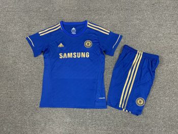 Retro kids wear Chelsea 12-13 home customize name and number