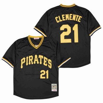 Roberto Clemente Pittsburgh Pirates Jersey Mitchell & Ness black men women youth size S-6XL
