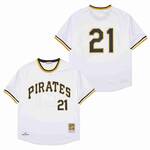 Roberto Clemente Pittsburgh Pirates Jersey Mitchell & Ness no name men women youth size S-6XL