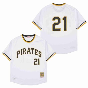 Roberto Clemente Pittsburgh Pirates Jersey Mitchell & Ness no name men women youth size S-6XL