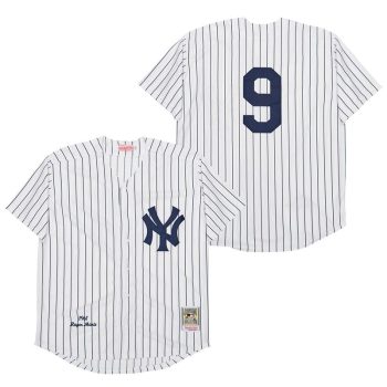 Roger Maris New York Yankees Jersey pinstripes Mitchell & Ness white men women youth size S-6XL
