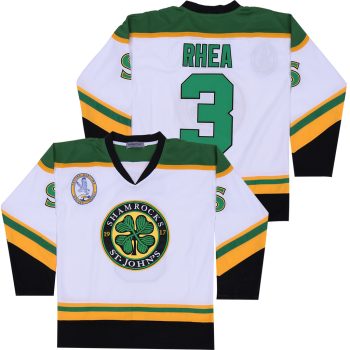 Ross The Boss Rhea ST John's Shamrocks 3 Hockey Jersey white MEN WOMEN YOUTH S-6XL SIZE