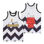 SNOOPY PEANUTS GANG BASKETBALL JERSEY MEN WOMEN YOUTH S-6XL SIZE