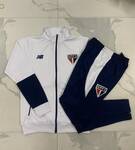 2024-25 Sao Paulo White -Sao Paulo Soccer training uniform youth size S-3XL