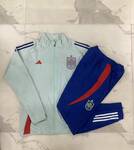 2024-25 Spanish light green -Spain Soccer training uniform youth size S-3XL