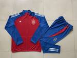2024-25 Spanish red -Spain Soccer training uniform youth size S-3XL