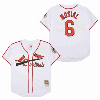 Stan Musial St. Louis Cardinals Jersey Mitchell & Ness men women youth size S-6XL