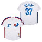 Steve Rogers Montreal Expos Jersey 1982 white men women youth size S-6XL
