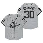 The Sandlot Jersey Benny 30 The Jet’ Rodriguez Gray